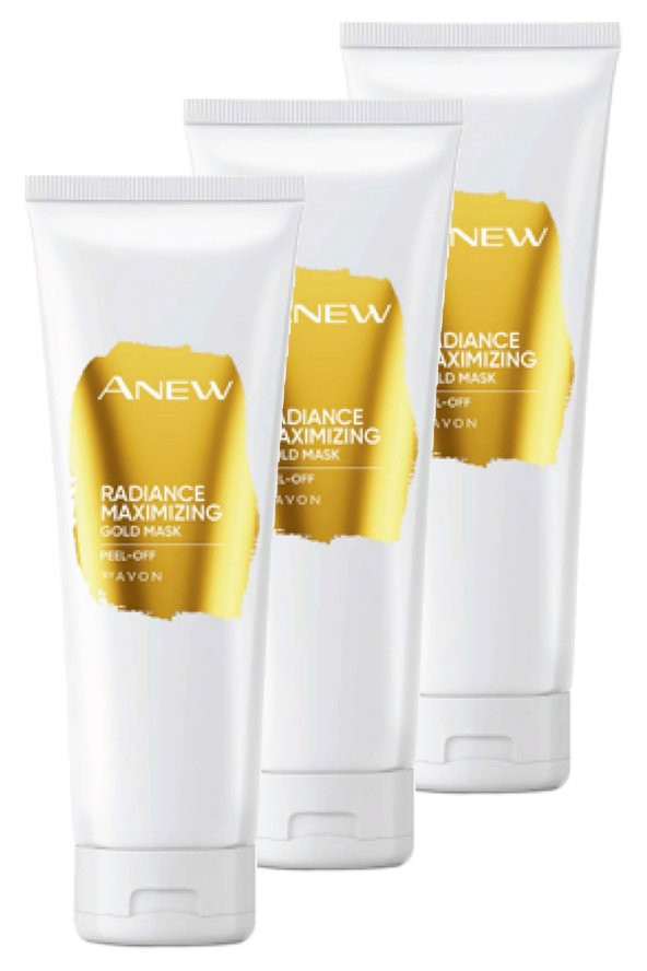 Anew Radiance Maximising Gold Yüz Maskesi 75 Ml. Üçlü Set