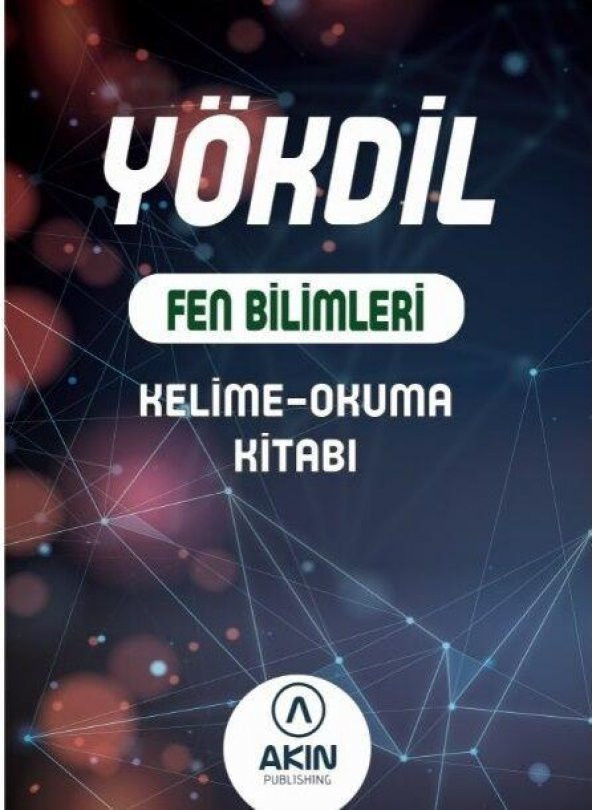 YÖKDİL Fen Bilimleri Kelime Okuma Kitabı Akın Dil Yayınları