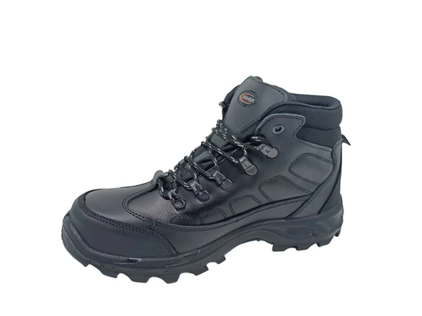 Scooter 5538 Unisex Siyah Hakiki Deri Su Geçirmez Watertight Bot - 4