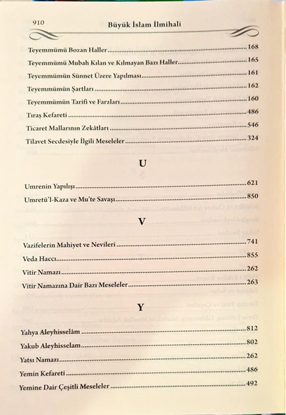 Büyük İslam İlmihali Ömer Nasuhi Bilmen -Sadeleştirenler- Fıkıh Heyeti - Resim 6