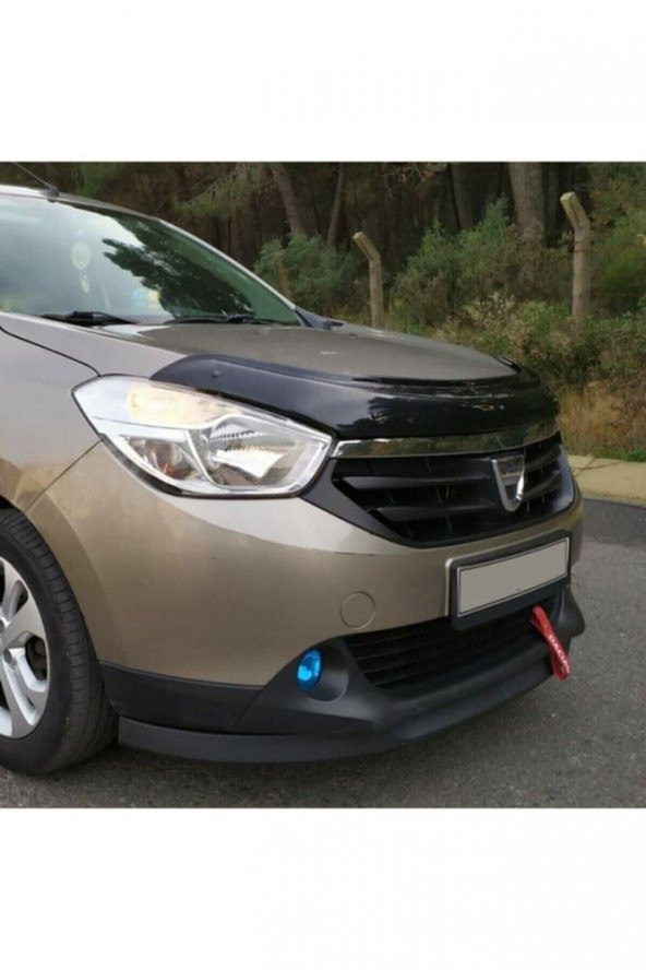 İtibar Dacia Lodgy 2013-2020 Arası Uyumlu Ön Kaput Koruyucu Rüzgarlığı - Resim 4