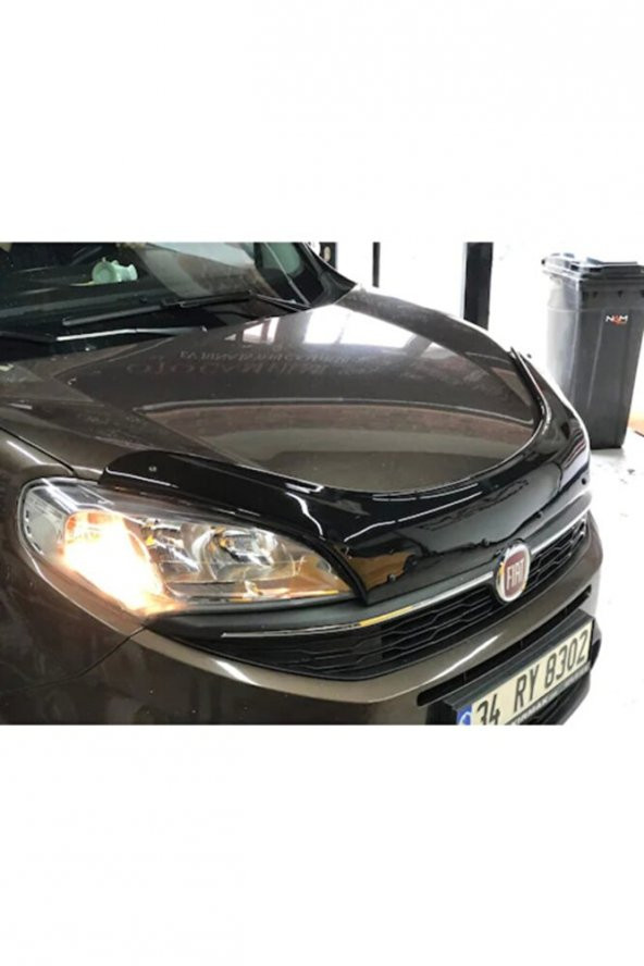 İtibar Fiat Doblo Kaput Rüzgarlığı Parlak Siyah 2015-2018 Arası 3.2 Mm Kalın Plastik