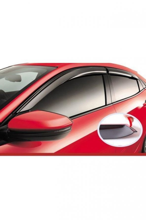 İtibar Renault Scenic 1 1998-2003 araca Özel Mugen Cam Rüzgarlıgı 4lü Set - Resim 2