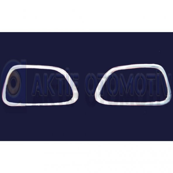 İtibar Fiat Linea Sis Farı Çerçevesi 2 Parça Krom 2012 +
