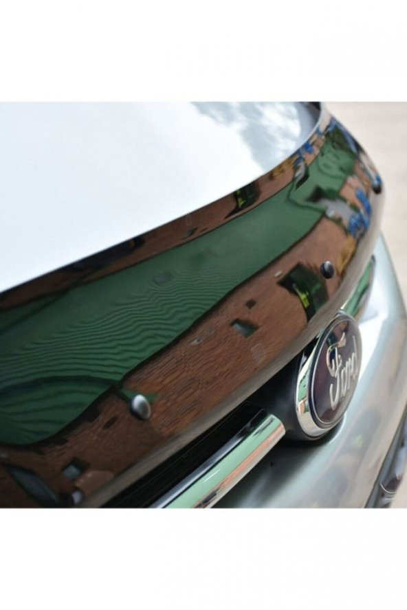İtibar Ford Tourneo Custom Ön Kaput Koruma Rüzgarlığı 3mm Akrilik Abs Parlak Siyah Deflektör 12-17 - 6