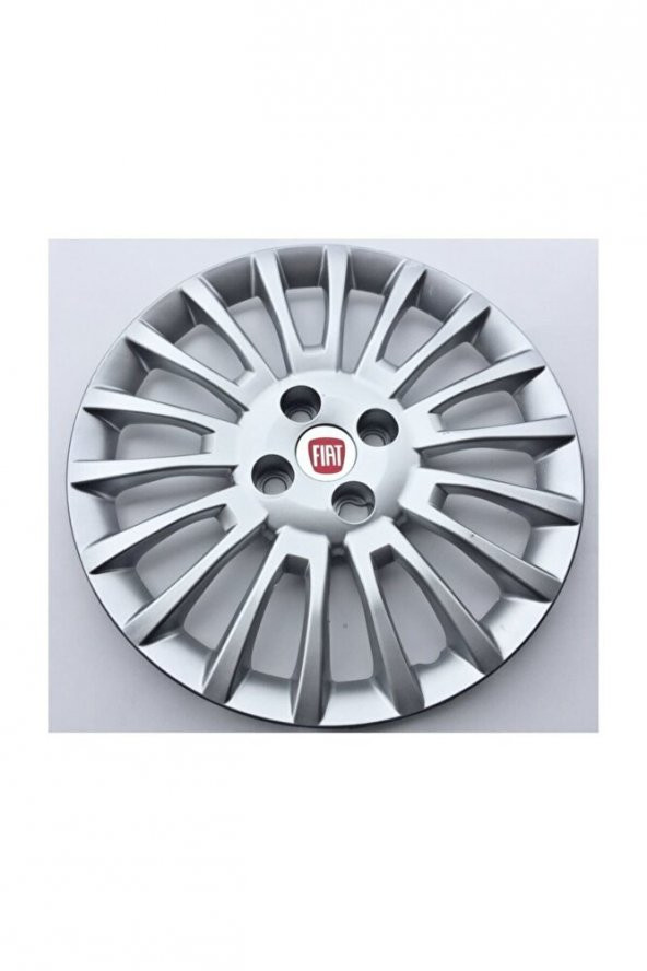 İtibar Fiat Linea 15 Inç Jant Kapağı 4 Adet Kırılmaz Esnek - 2