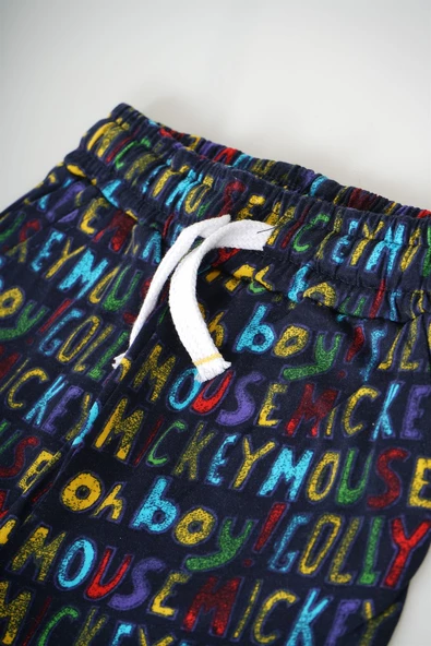 ERKEK BEBEK BEL LASTİKLİ CEPLİ PAMUK ŞORT - 5