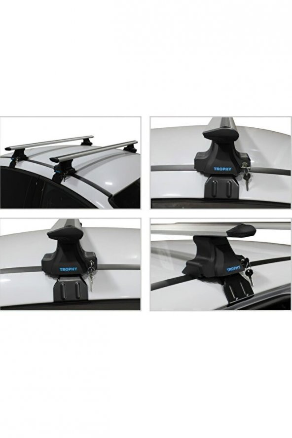 İtibar Trophy Volkswagen Passat B6 Sedan 2005-2011 Tavan Taşıma Ara Atkı 120cm - Resim 4