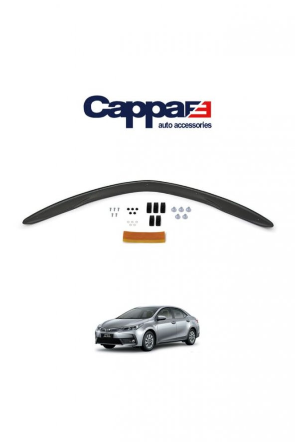 İtibar Toyota Corolla Ön Kaput Koruyucu Rüzgarlığı 2013-2018 Yılı Arası ürün görseli