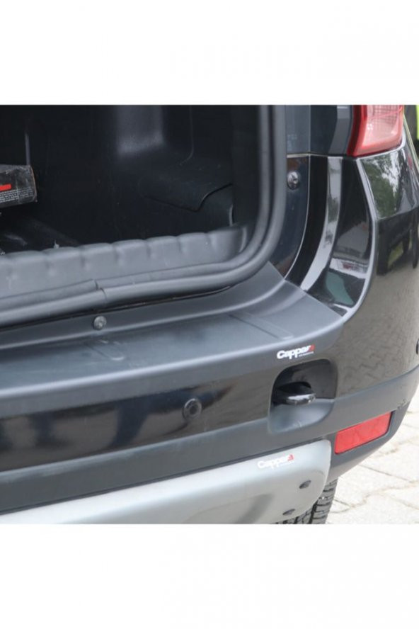 İtibar Dacia Duster Arka Tampon Eşiği Koruma (Abs) Mat Siyah 2010-2013 - Resim 6