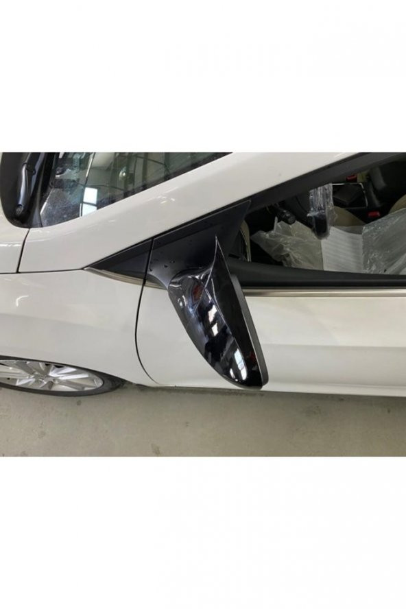 Hyundai I30 Batman Ayna Kapağı Plastik Piano Black Yarasa Ayna - Resim 4