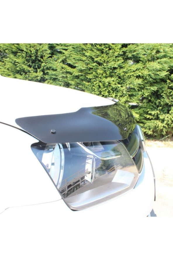 Volkswagen Amarok Ön Kaput Koruyucu Rüzgarlığı 4mm Akrilik (abs) Piano Black 2010 Ve Sonrası - 6