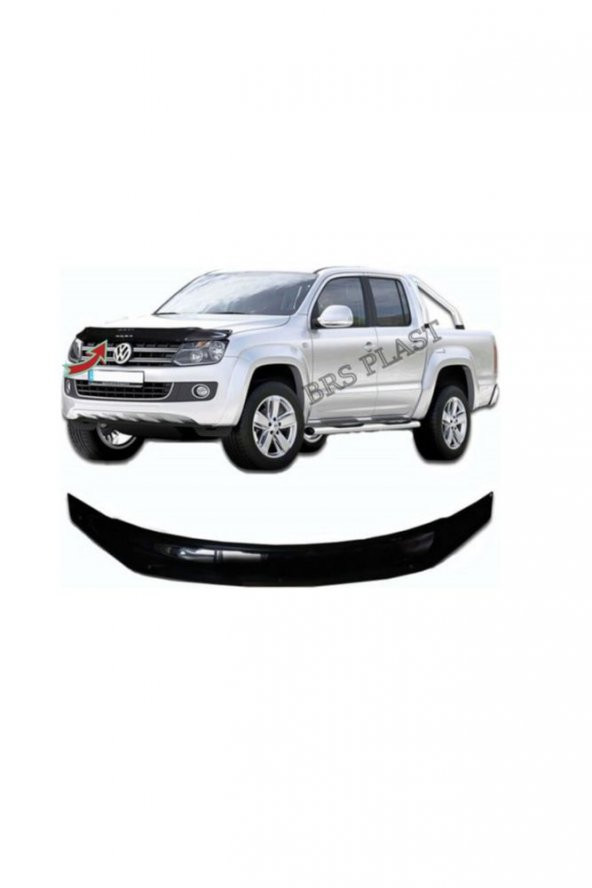 İtibar Volkswagen Amarok Kaput Rüzgarlığı 2010 Üzeri Piano Black