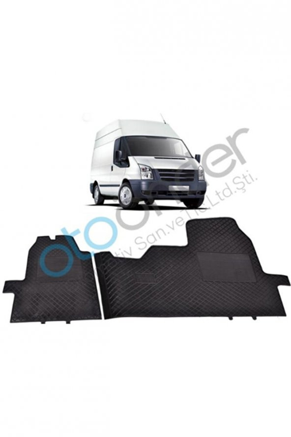 İtibar Ford Transit V347-348 2006-2013 Yılları Arası Uyumlu Paspas Siyah Renk