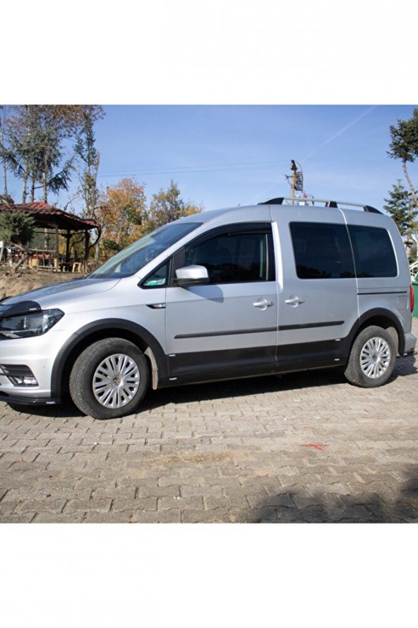 İtibar Volkswagen Caddy Dodik Seti Uv Katkılı Abs U.ş. Sağ Sürgülü Mat Siyah 12 Parça 2015-2020 - 5