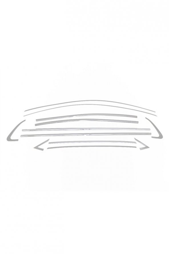 İtibar Renault Clio 5 Hb - Cam Çerçeve 12 Parça - Resim 3