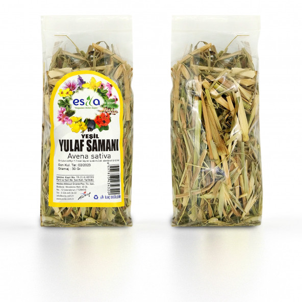 Esila Yulaf Samanı Poşet Bitki 30 Gr.