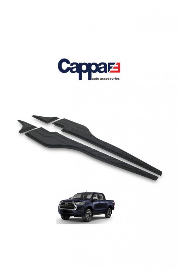 İtibar Toyota Hilux 2021- Yılı Ve Sonrası Yarasa Kapı Kaplama - Resim 3