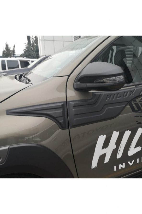 İtibar Toyota Hilux 2021- Yılı Ve Sonrası Yarasa Kapı Kaplama - Resim 6