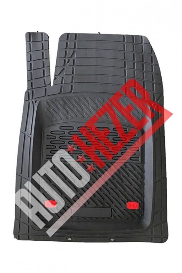 İtibar Ford Fiesta 1995 2002 Paspas Derin Havuzlu Siyah - 2