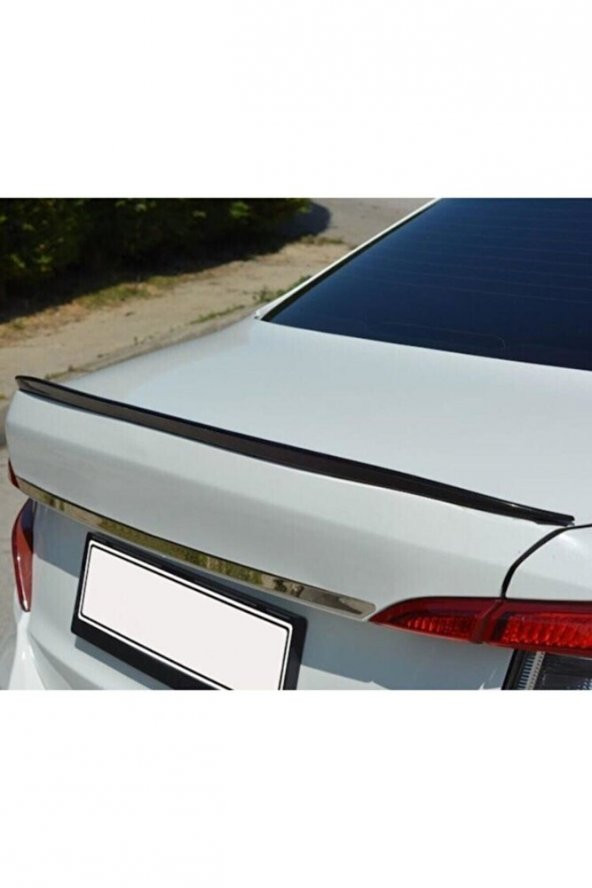 İtibar Spoiler Fiat Egea Bagaj Üzeri Çıta - Spoiler Pianoblack - Parlak Siyah + Çift Taraflı Bantlı - 2