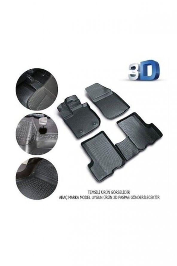 İtibar Bmw 3 Serisi F30 2019 Model Havuzlu Paspas ürün görseli