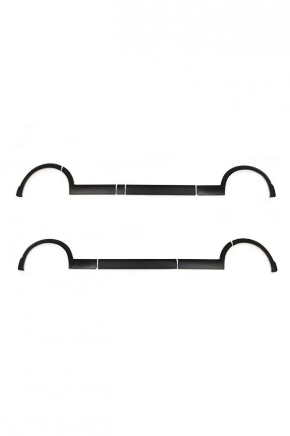 İtibar Volkswagen T6 Transporter Dodik Seti Uv Katkılı (abs) K.ş. Çift Sürgülü Mat Siyah 11 Parça 2015-2020