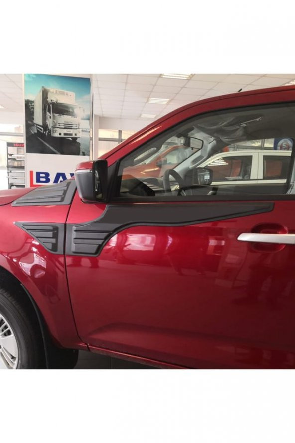 Isuzu D-max 2021- Yarasa Yan Kapı Kaplama 6 Prç. - 4