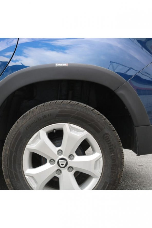 Dacia Duster Çamurluk Dodik Seti Uv Katkılı (Abs) Mat Siyah 8 Parça 2018 Ve Sonrası - Resim 5