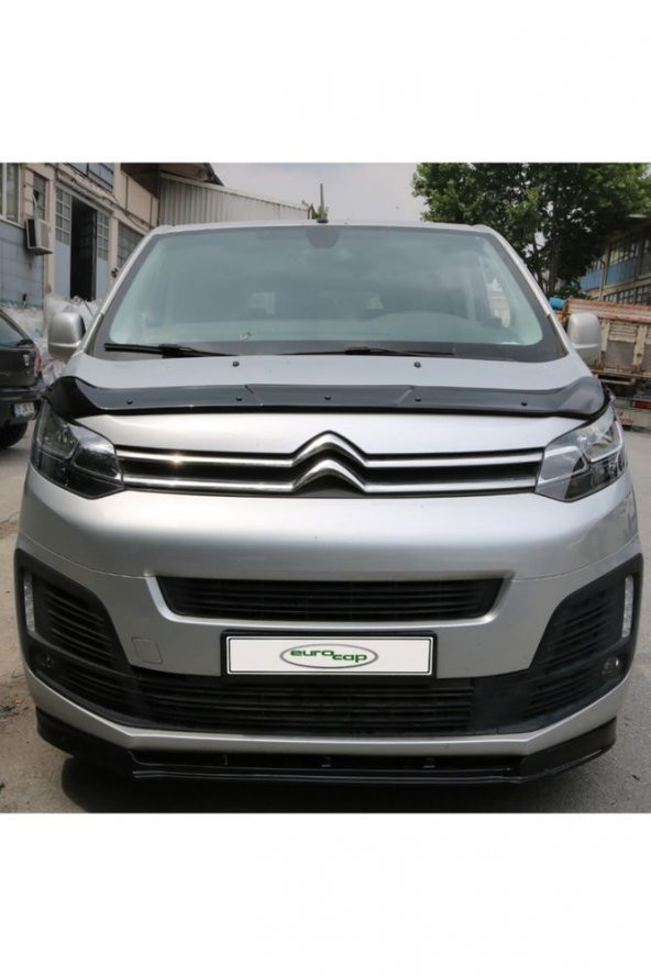 İtibar Citroen Jumpy|spacetourer Ön Kaput Koruma Rüzgarlığı 3mm Akrilik (ABS) Deflektör 2017-> - 3