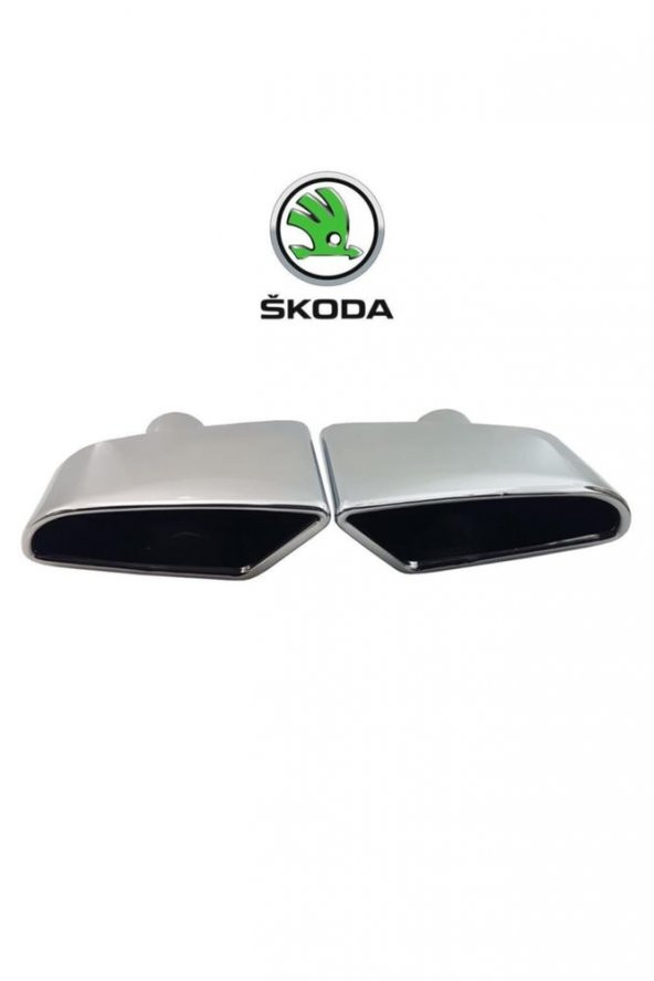 İtibar Skoda Octavia 3 Rs Uyumlu Paslanmaz Çelik Egzoz Ucu - Resim 2