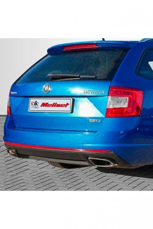 İtibar Skoda Octavia 3 Rs Uyumlu Paslanmaz Çelik Egzoz Ucu - Resim 5