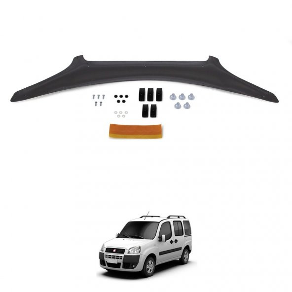 İtibar Fiat Doblo Ön Kaput Koruyucu Rüzgarlığı 2006-2010 Yılı Arası - 2