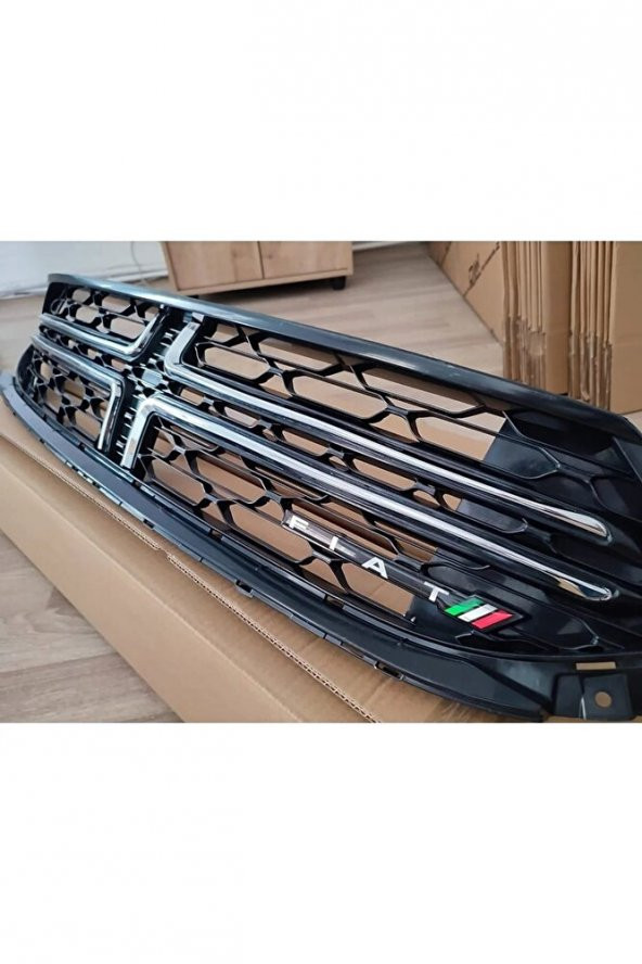 İtibar Egea Dodge Panjur Dodge Style Plastik 2015 2016 2017 2018 2019 2020 Uyumlu Dodge ve Fiat Yazılı - Resim 4