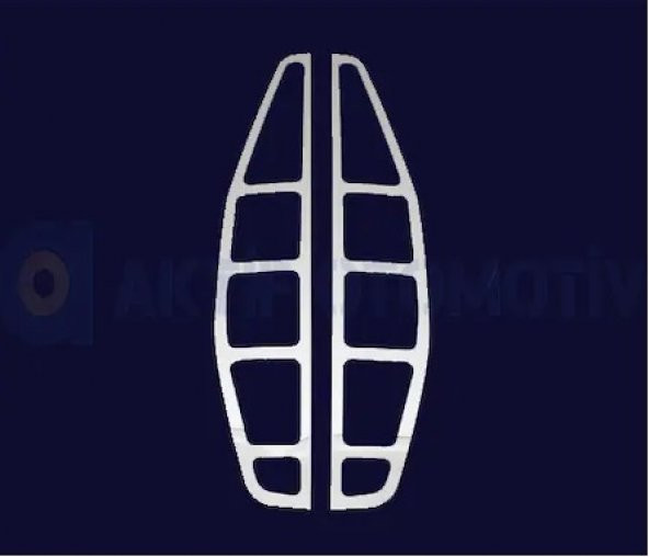 Fiat Doblo Stop Çerçevesi Krom 2 Parça 2000 - 2006 ürün görseli