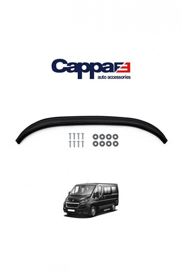 İtibar Peugeot Boxer Ön Tampon Lip Eki Karlık (Abs) Piano Black 2014 Ve Sonrası