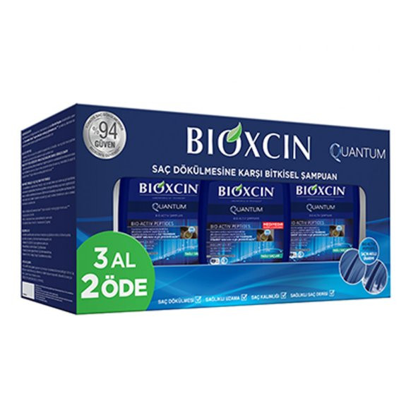 Bioxcin Quantum Yağlı Saçlar İçin Şampuan 300 ml - 3 Al 2 Öde