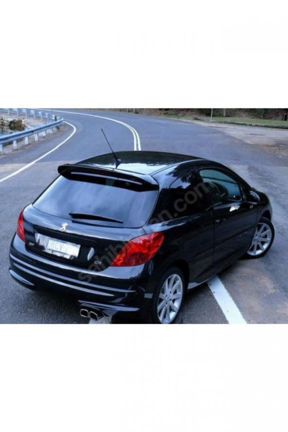 İtibar Peugeot 207 Spoiler 4 Kapı Fiber Piano Black 2007-2012