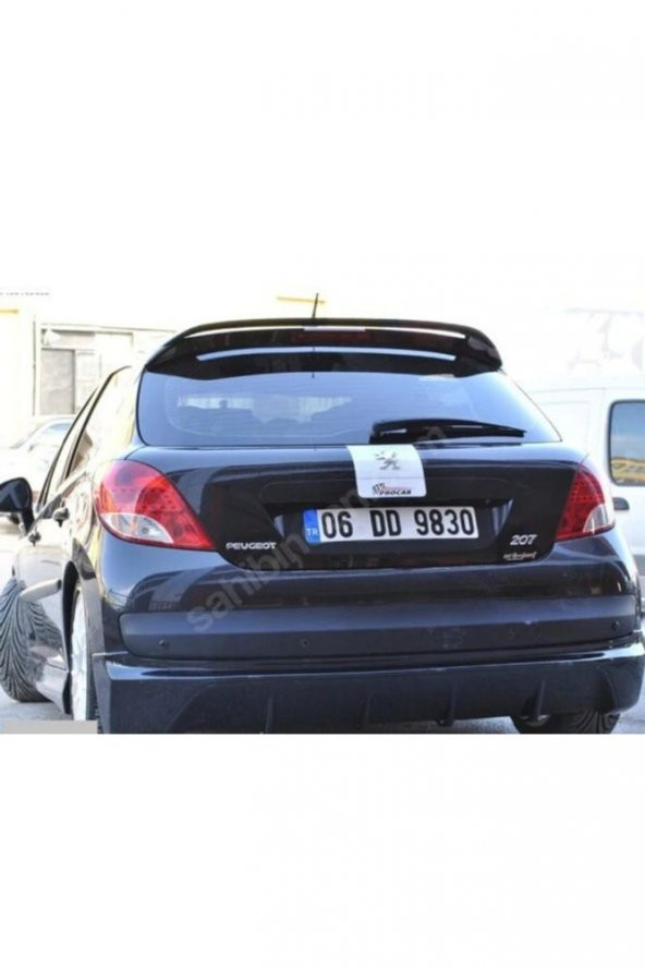 İtibar Peugeot 207 Spoiler 4 Kapı Fiber Piano Black 2007-2012 - 2