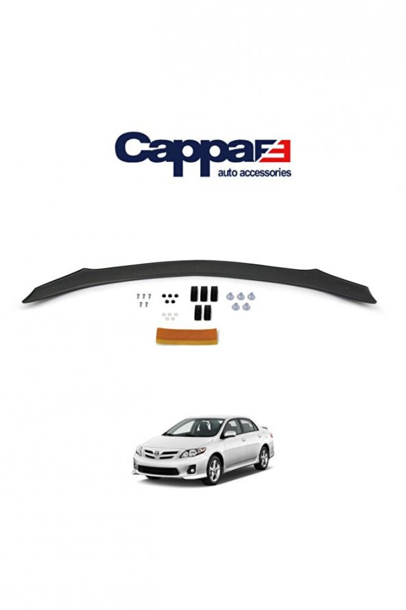 İtibar Toyota Corolla Ön Kaput Koruyucu Rüzgarlığı 2008-2013 Yılı Arası