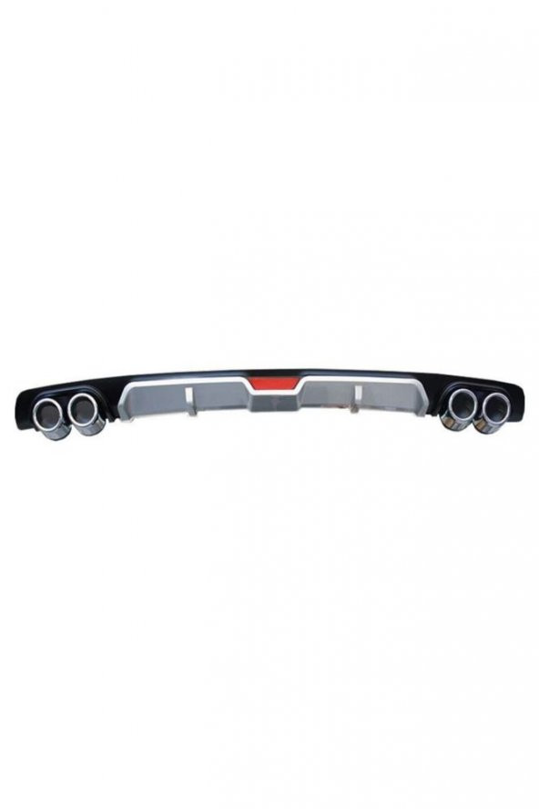 İtibar Fiat Punto Difüzör Arka Tampon Eki 4 Egzoz Çıkışlı - Resim 3