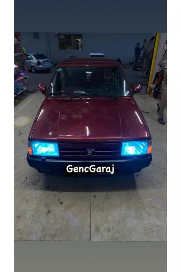 İtibar H7 Tofaş Buz Mavi Sis Led Zenon Led Ampul - Resim 4