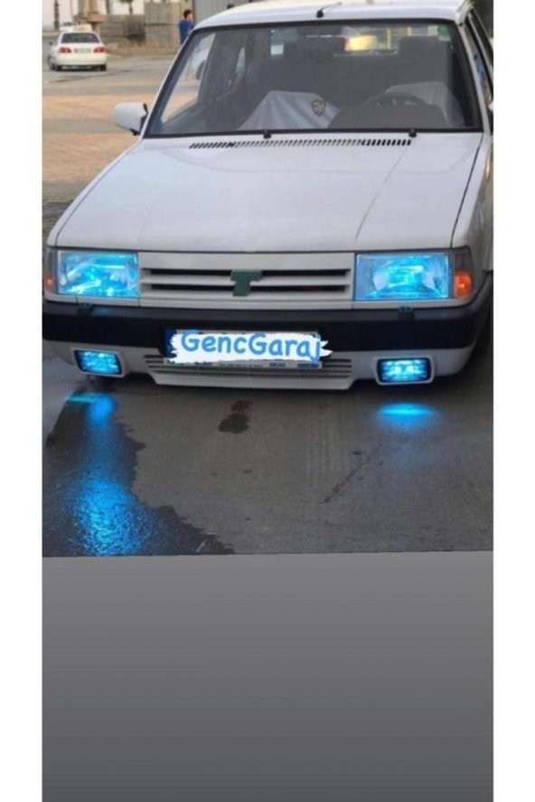 İtibar H7 Tofaş Buz Mavi Sis Led Zenon Led Ampul - Resim 5