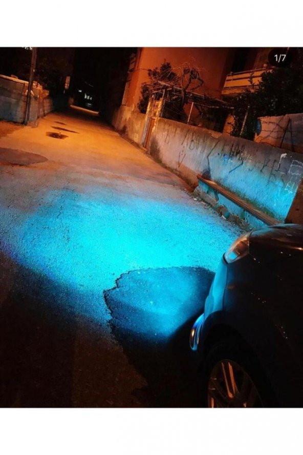 İtibar H7 Tofaş Buz Mavi Sis Led Zenon Led Ampul - Resim 6