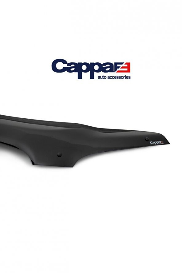 İtibar Ford Transit Ön Kaput Koruyucu Rüzgarlığı 4mm Akrilik (ABS) Piano Black 2019 Ve Sonrası