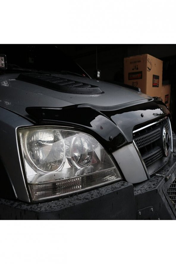 İtibar Kia Sorento Ön Kaput Koruma Rüzgarlığı 3mm Akrilik (abs) Parlak Siyah Deflektör 2002-2006 ürün görseli