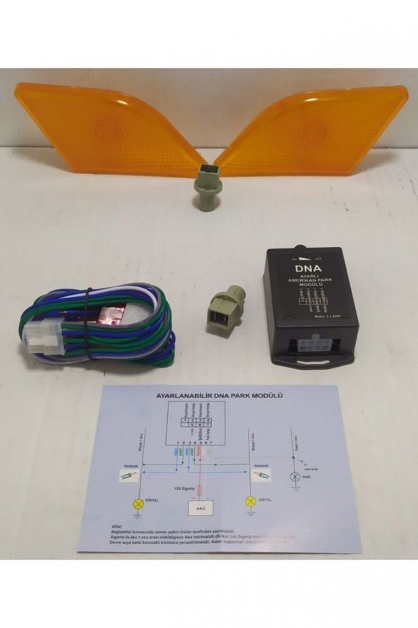 İtibar Amg Park Lambası (2 Adet)+dna Amerikan Park Modülü Ayarlı