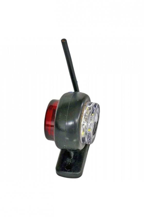 İtibar Mini Takoz 12 Ledli Kırmızı-beyaz 12v-24v