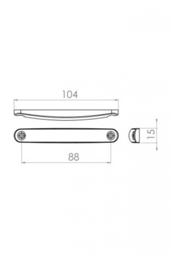 İtibar 10 Adet 9 Ledli Parmak Led Lamba Sarı 12v-24v - 4