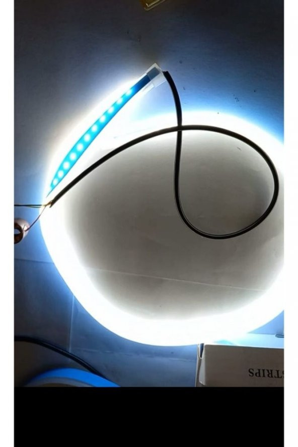 İtibar 3d Far Üstü Ve Far Içi 2 Renkli Selamlamalı Kayar Sinyalli Gündüz Ledi 60cm - Resim 4